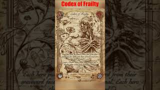 Codex of Frailty RF 未使用 SEA248 FaB Codex of Frailty RF 未使用 SEA248 FaB
