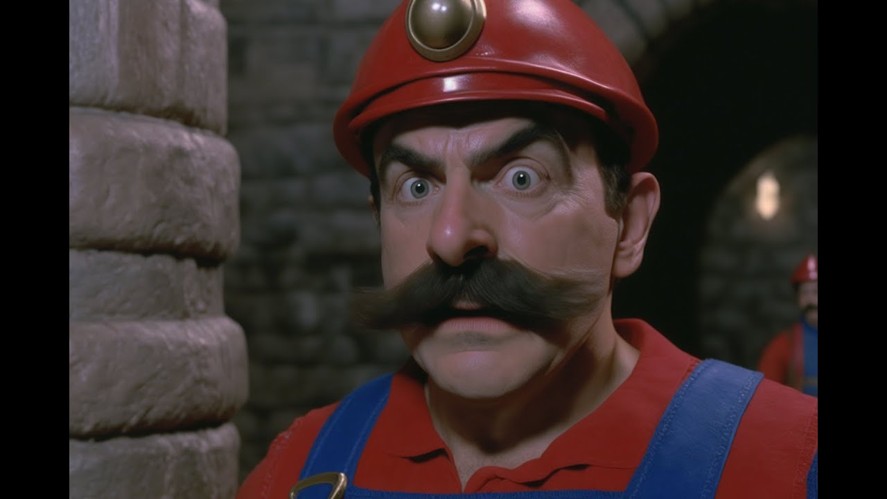 Mario as a dark cyberpunk live action 90s movie : r/Mario