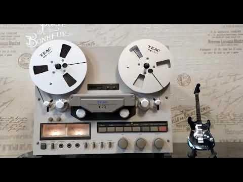 the review of the reel-to-reel tape recorder teac x7r 