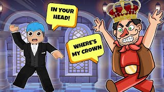 Angry King Escape | ROBLOX | THEY ACCUSED ME OF STEALING THE KINGS'S CROWN!