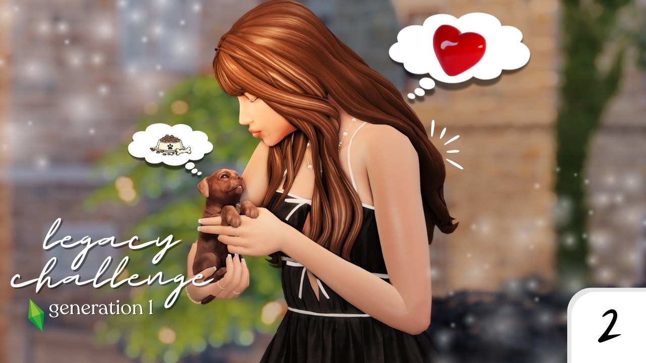 adopting a puppy! 🐶︱ep 2︱legacy challenge