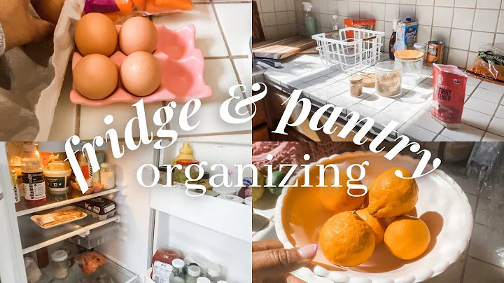 DECLUTTER, CLEAN, ORGANIZE AND RESTOCK FRIDGE WITH...