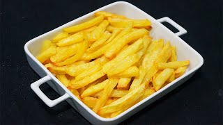 Patatas fritas al horno, casi sin aceite y muy crujientes