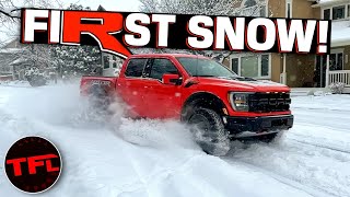 Is the 2023 Ford Raptor R Terrific or Terrifying in the Snow?