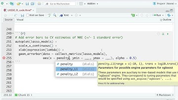 R code tutorial: regression -- LASSO (Part 2)