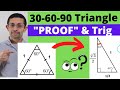 Trigonometric Functions in a 30-60-90 Triangle