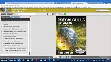 WebAssign - Precalculus