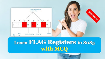 Microprocessor FLAG Registers|8085 Microprocessor MCQ|Learn FLAG Registers 8085 with MCQ HINDI URDU