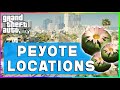 GTA 5 - PEYOTE PLANT LOCATIONS (PS4, PS5 , Xbox One - Series X/S & PC)