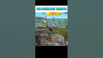 WHEN HACKER MEET THE DEVELOPER  #freefire #shorts