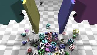 Falling Elastic Objects (3)
