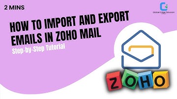 How to import and export emails in Zoho Mail (2026)