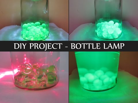 Find Inspirations for your next Bottle Lamp Project