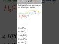 #química #quimicaperfecta Cuál es la fórmula química del ion dihidrógeno fosfato