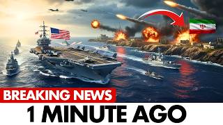 US Sends World’s Largest Carrier to Iran Waters — Middle East Enters a Dangerous New Era!