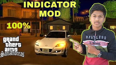 indicator mod for gta san