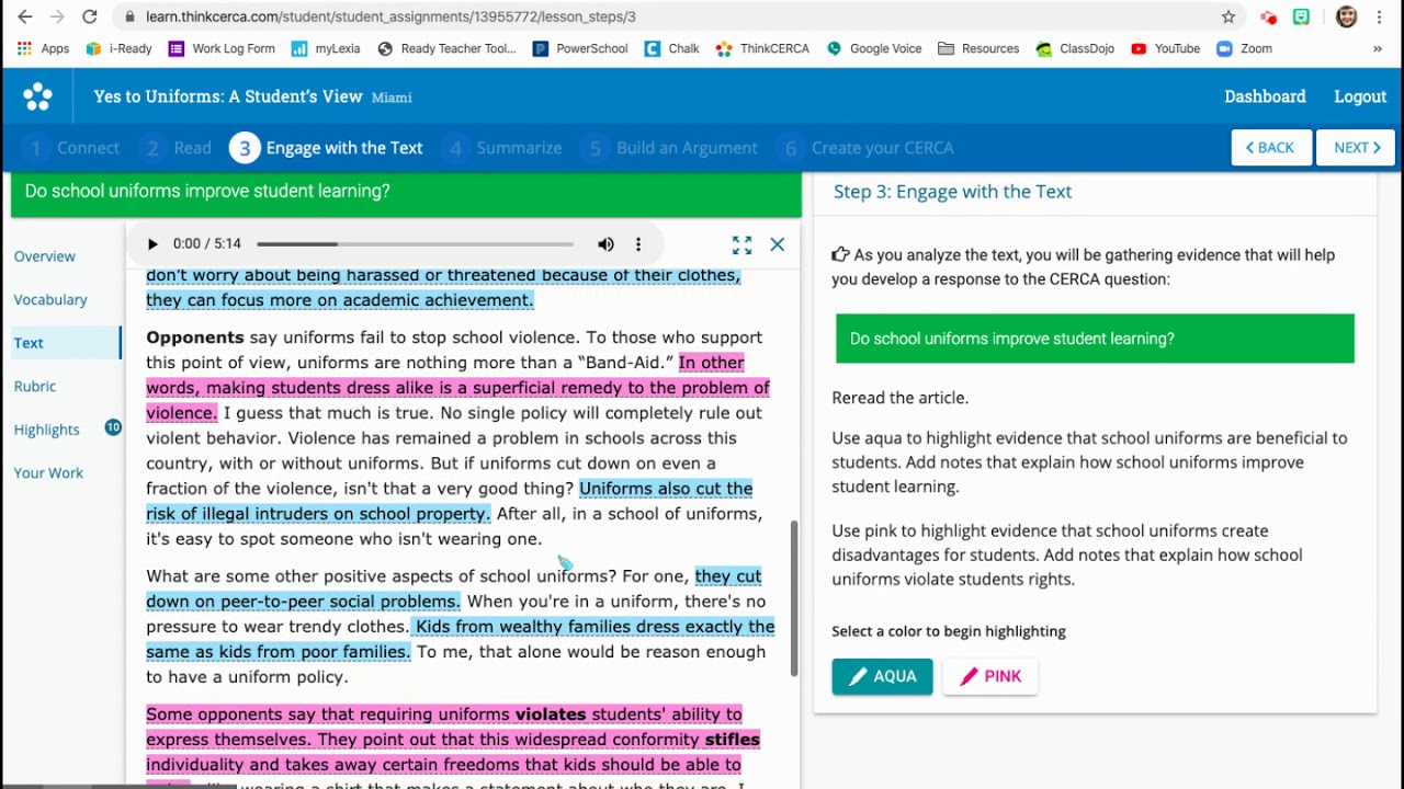 April 22: ThinkCERCA Steps 3+4
