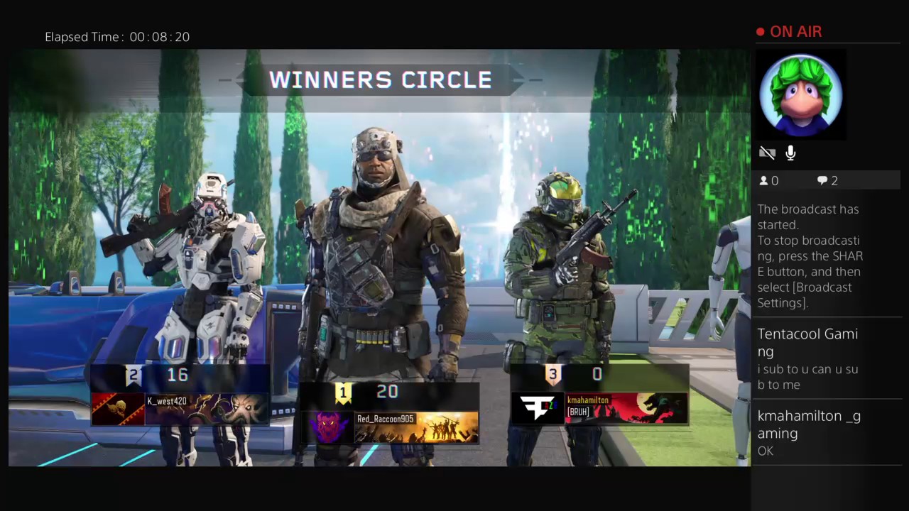 Bo3 multiplayer matches with k-west420