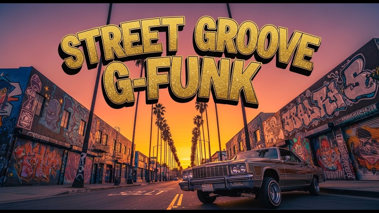 West Coast G-Funk Sunset Drive 🌅 Smooth Lowrider Vibes for Golden Hour Cruising