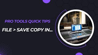 Pro Tools Quick Tip - Consolidate Clips to Same Folder