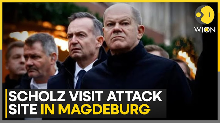 Germany: Scholz Visits Attack Site In Magdeburg As Death Toll Rises | World News