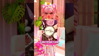 NEW CAKE DRESS CODE IN DRESS TO IMPRESS NEWS! #roblox #dresstoimpress