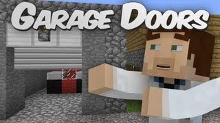 Working Garage Shutter Doors in Minecraft