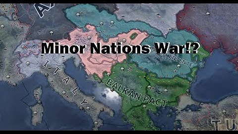 Hoi4 Timelapse - Balkan War