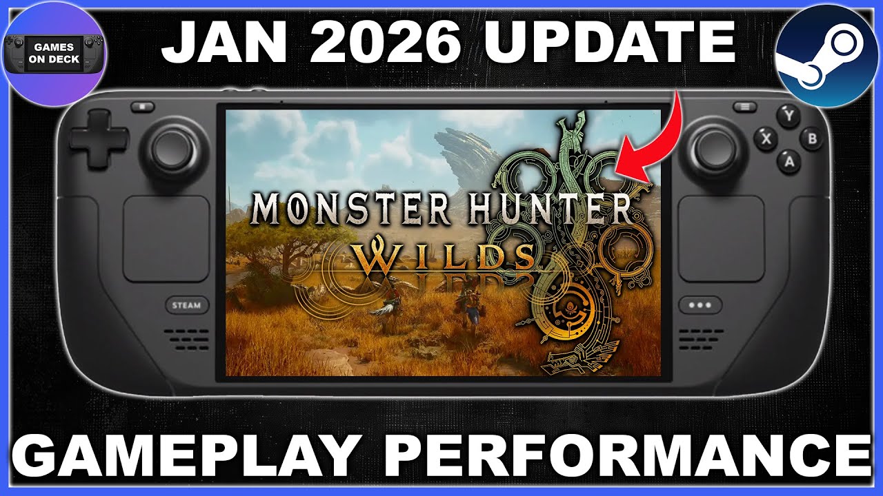 HUGE Monster Hunter Wilds Update on Steam Deck!