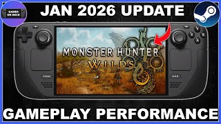 Huge Monster Hunter Wilds Update On Steam Deck