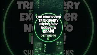 The Dropdown Trick Every Excel User Needs to Know 🤯 #youtubeshorts #excelhacks #excel