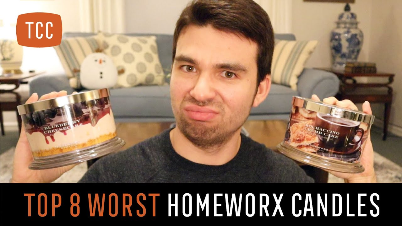 Top 8 WORST HomeWorx by Slatkin & Co. Candles 2022 YouTube