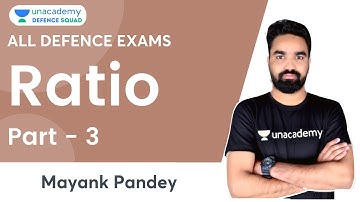 RATIO PART 1 | By Mayank Sir