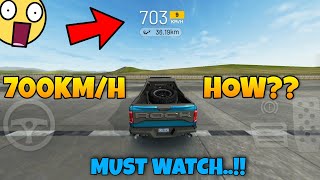 Extreme car driving simulator - Unlimited speed 😱😨 | 700km/h | Unstoppable Gaming screenshot 4