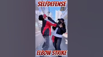 Selfdefense elbow strike 💥⚡#selfdefense #elbow#strike#tutorial #viralreel#shortsvideo#trendingreel