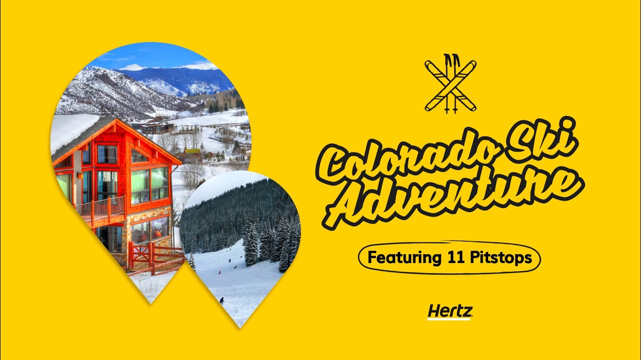 Colorado Ski Adventure Hertz Road Trip Planner YouTube