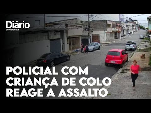 Policial com filha no colo reage a tentativa de assalto e fere suspeito em São Paulo