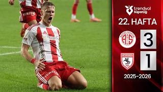 Antalyaspor (3 - 1) Samsunspor Maç Özeti̇ 22. Hafta - 2025/2026