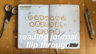 ✦ 2026 mid year reading journal flip through ✦