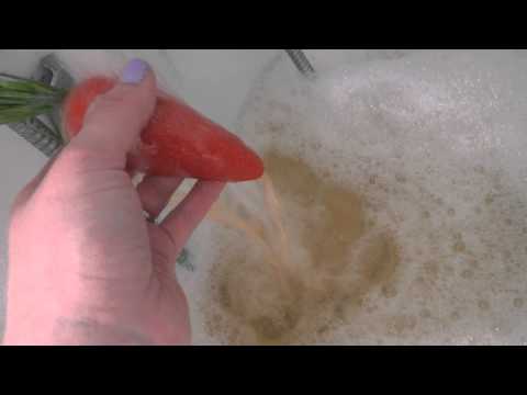 Lush Carrot Top Bubble Bar DEMO!