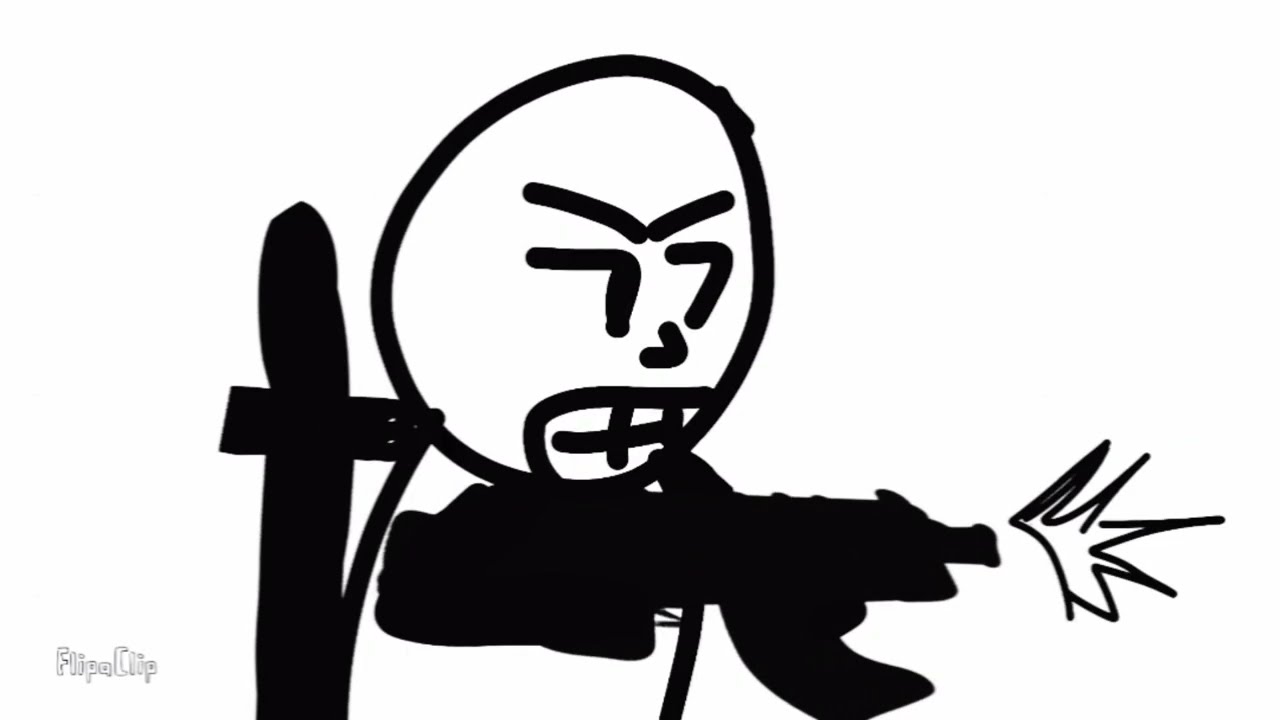 Stickman zombie apocalypse short film 