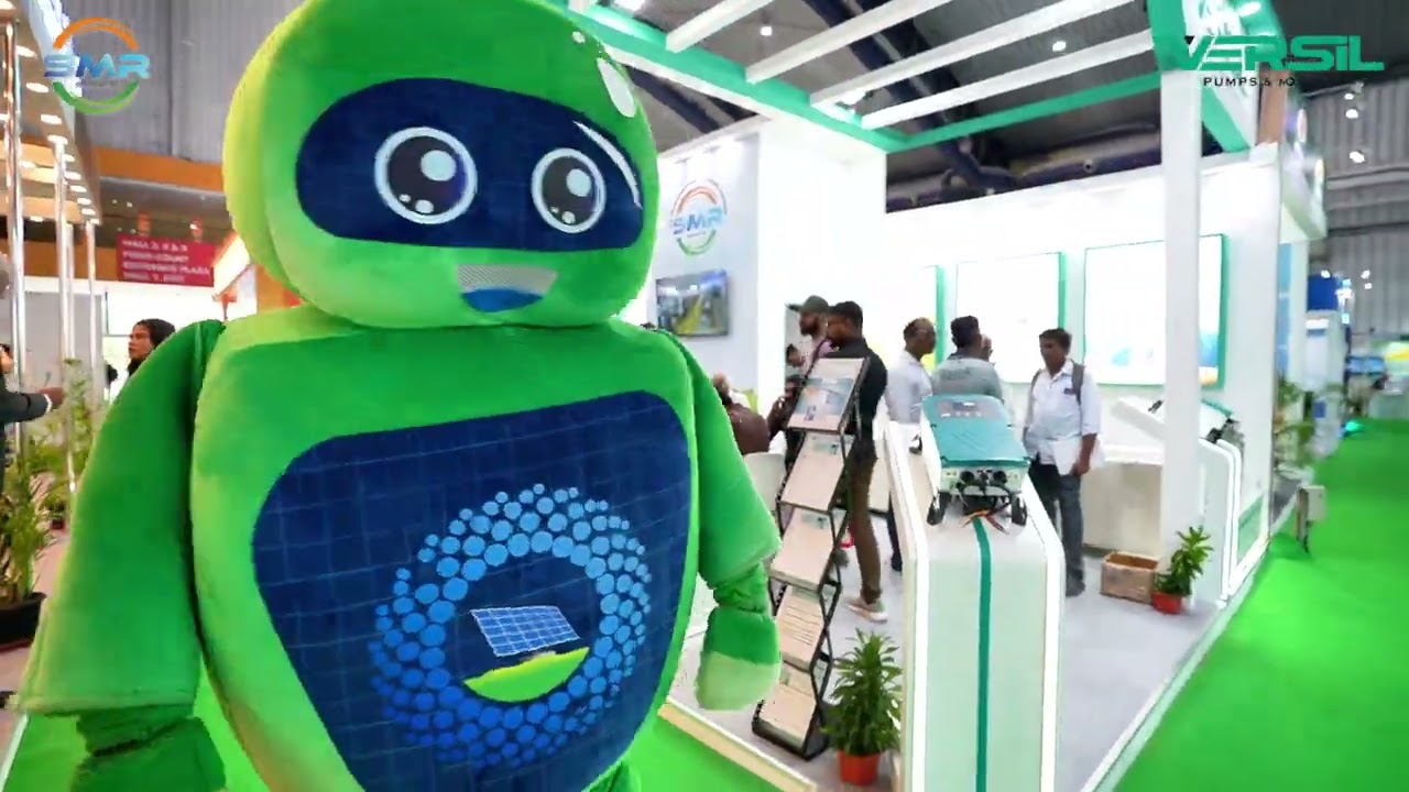 IGE Bangalore | Versil Pumps | Solar Pumps And Controller Expo | High Efficient Hybrid Solar | SMR