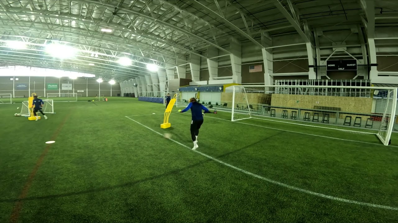 Real Salt Lake Academy Goalkeeper Training - Cutback Balls - 5-23-2024
