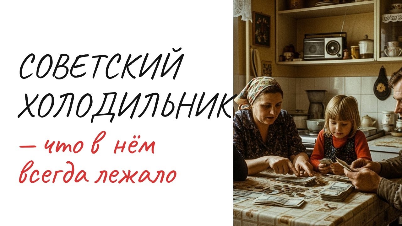Что лежало в советском холодильнике? Ностальгия СССР