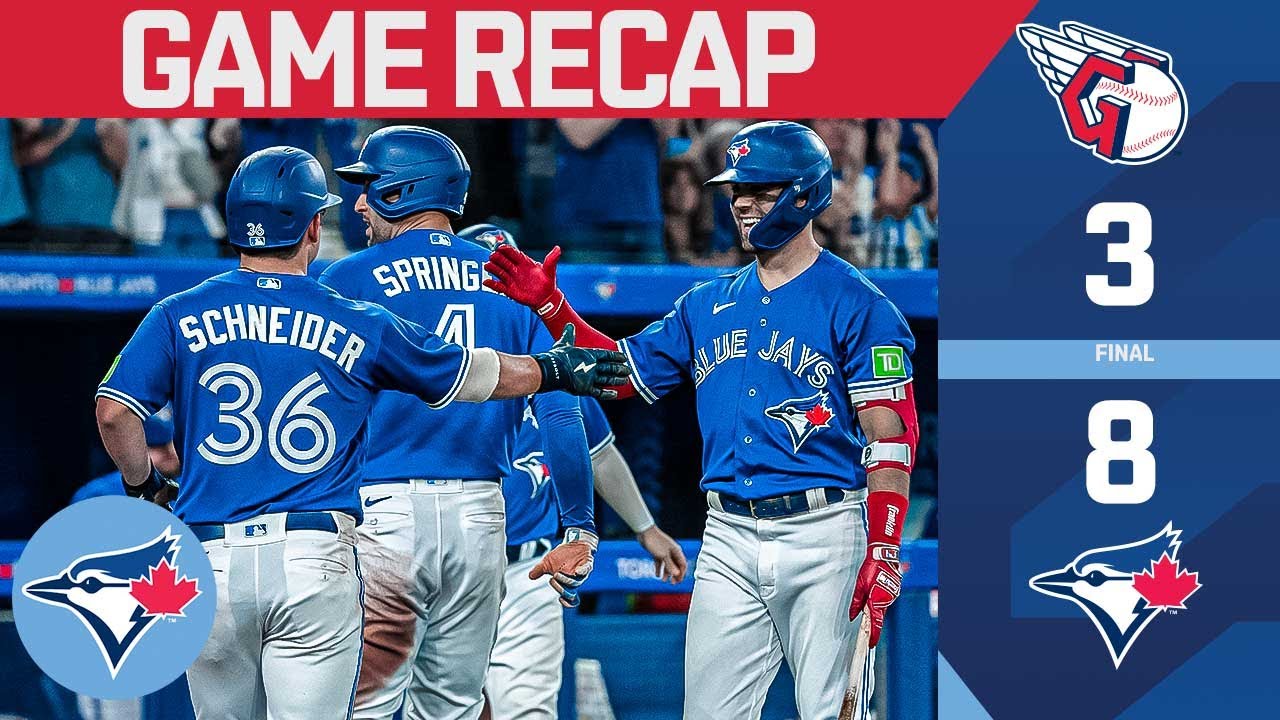 Davis Schneider's three-hit day lifts Blue Jays to victory!