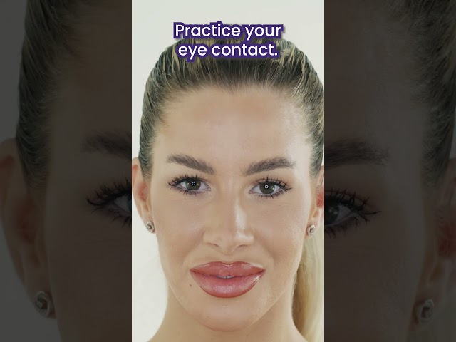 Practice Making Eye Contact