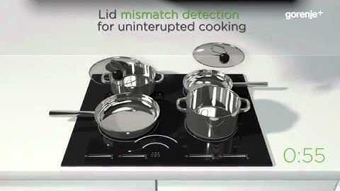 Innovative induction hob with IQ sensor technology