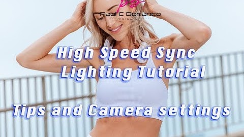 High Speed Sync Lighting Tutorial Tips and Camera settings  - Flashpoint XLOR600