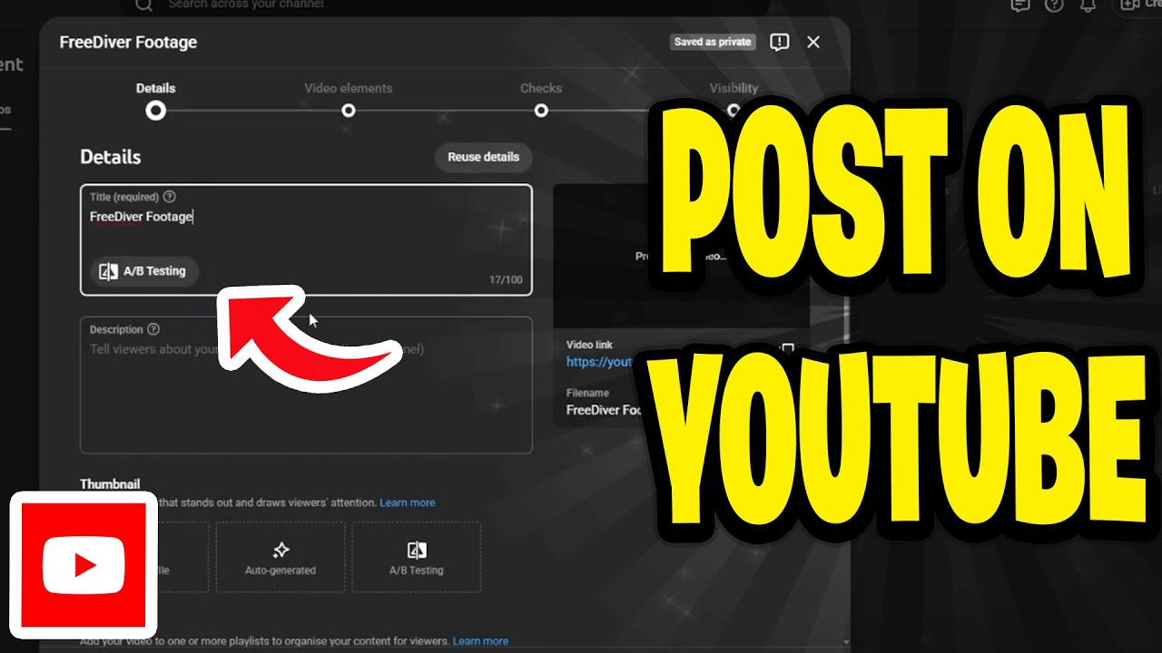 How To Post On Youtube