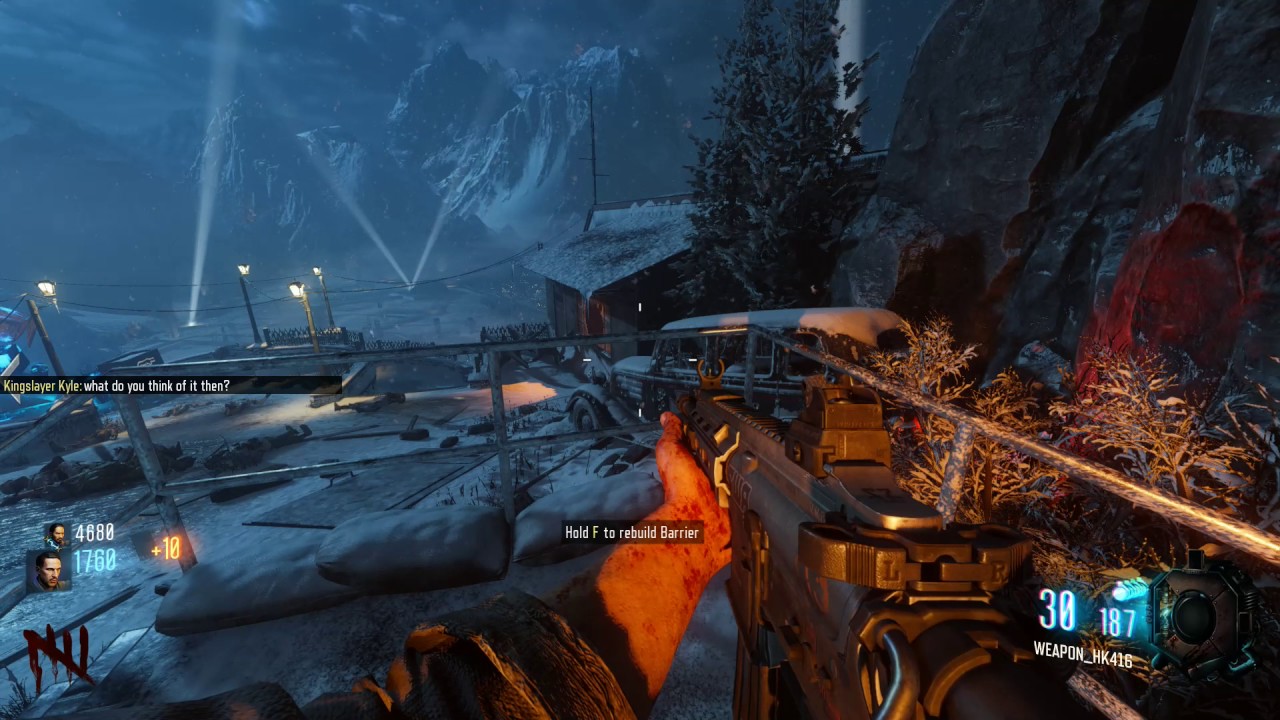 M27 In BO3 Gameplay!